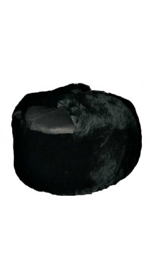 Шапка меховая (овчина) с кожаным верхом Шапка меховая (овчина) с кожаным верхом
